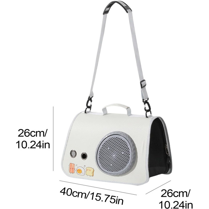 Сумка-переноска для тварин | Сумка на плечі для транспортування котів у подорожах, органайзер зі шлейками для походів, кемпінгу, подорожей та в дорогу