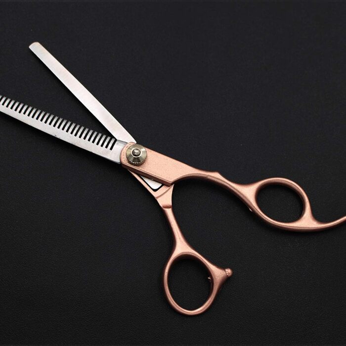 Набір професійних ножиць для грумінгу собак та котів з нержавіючої сталі 5-в-1, з гребінцем та чохлом