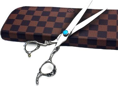 Професійна ножиця для грумінгу тварин 7-8 дюймів, з нержавіючої сталі, пряма, для салонів та грумерів