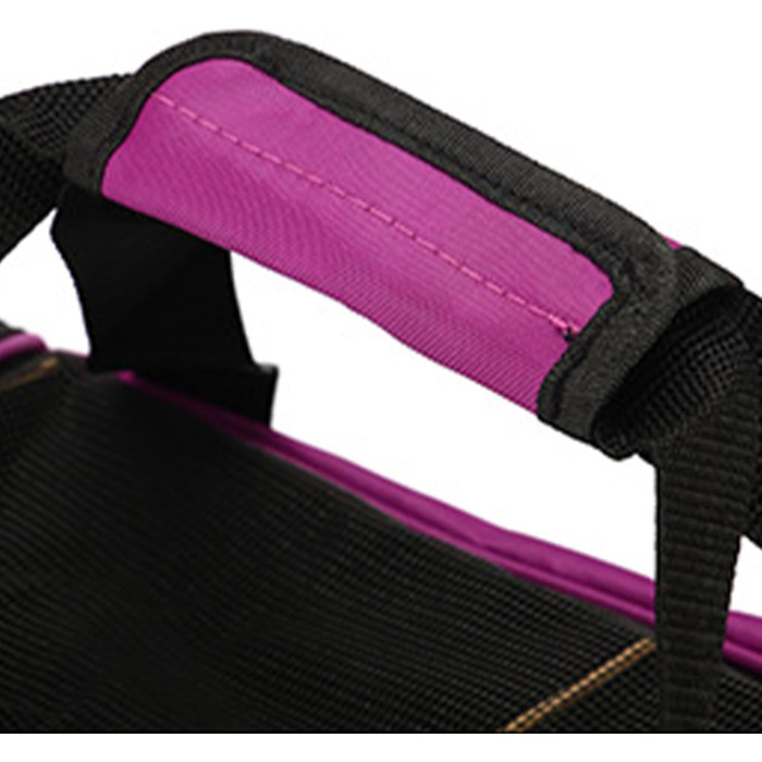 Транспортна переноска для котів та собак, дихаюча багатофункціональна сумка для подорожей, прогулянок, походів та активного відпочинку (пурпурова)