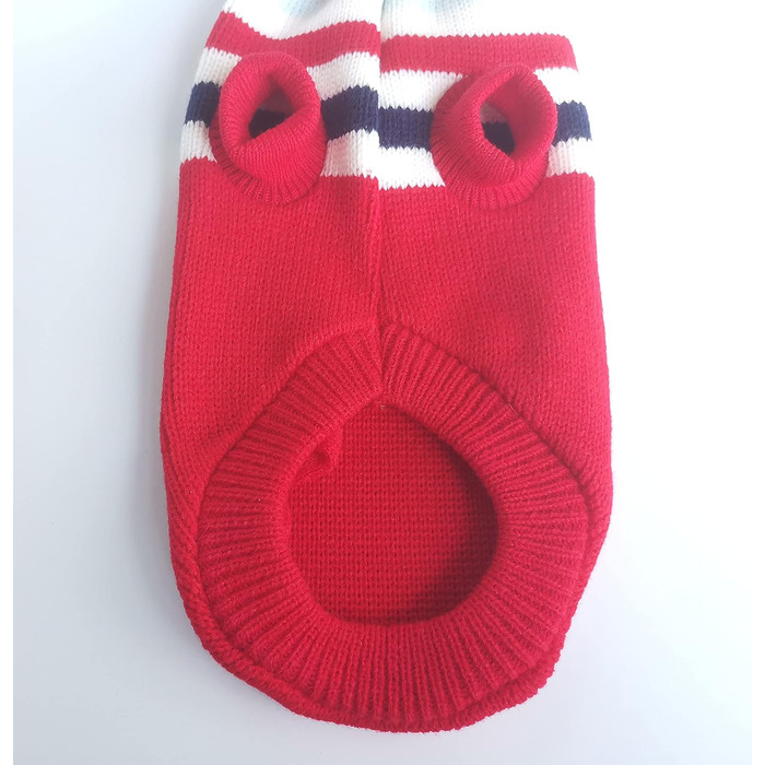 Теплий трикотажний светр-холольник VEDEM для собак, розмір 3XL, червоний, для активного відпочинку