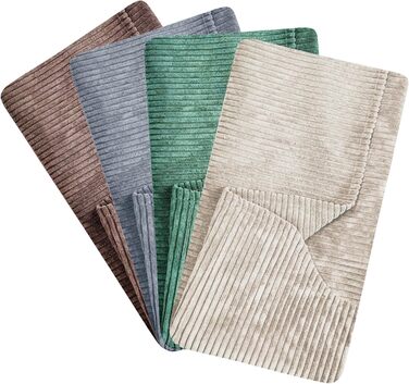 М'яке собаче ліжко 80x60 см з ортопедичною піною Memory Foam, Cord, Hugo Premium-LINE, для маленьких собак, знімний чохол, темно-сірий