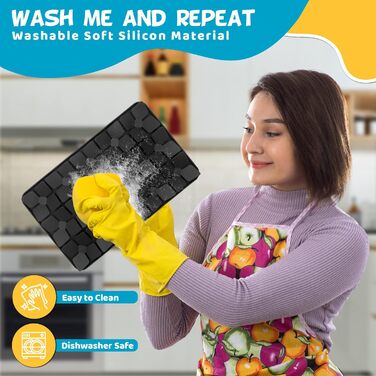 Силіконова килимок-нюхалка для собак середнього розміру, сприяє повільному годуванні та стимуляції інтелекту