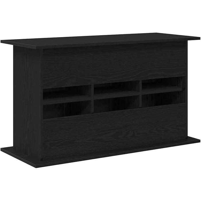 Підставка для акваріума vidaXL 101x41x58 см, ДСП, чорна/дубова