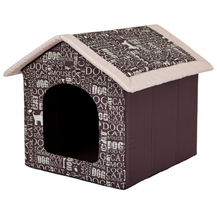 Будка для собак Doggy, зовнішні розміри: 46 см x 52 см x 53 см