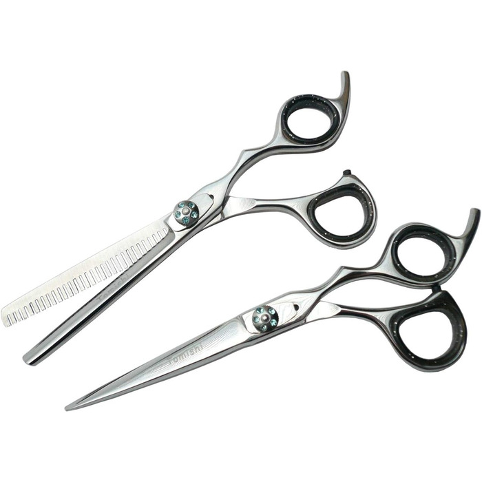 Набір професійних перукарських ножиць Tomishi: 2 шт. (5.5 дюймів) з японської сталі