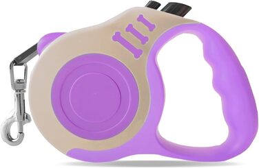 Рулетка для собак та котів з автоматичним згортанням, нейлонова шлейка, зручний ручний гачок, міцна, 3.4-5.6 м
