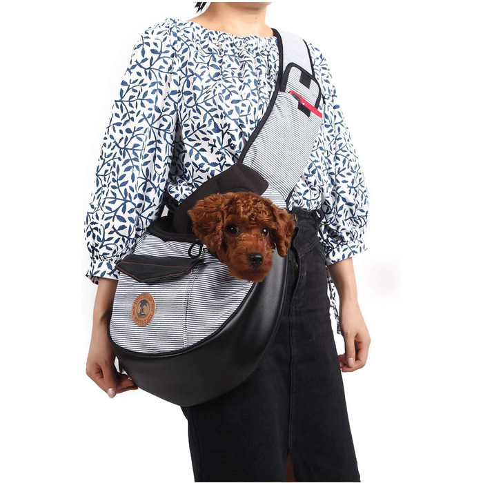 PETCUTE Сумка-переноска для собак та котів - Браун. Ідеальна для подорожей, прогулянок та активного відпочинку.