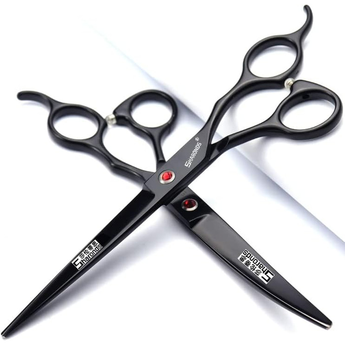 Професійний набір для стрижки волосся 6 дюймів, нержавіюча сталь, гострі леза, для перукарів (7 дюймів - 3 шт.)