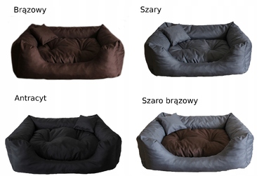 Лежанка для великих собак XXL, м'яке ліжко-корек 100x80