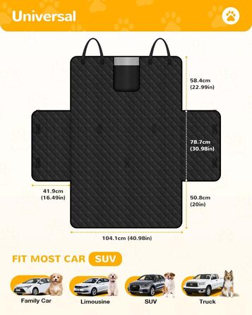 Захисна килимок для багажника авто від Lekespring: вологостійкий, стійкий до подряпин, з захистом бокових панелей та краю, чорний