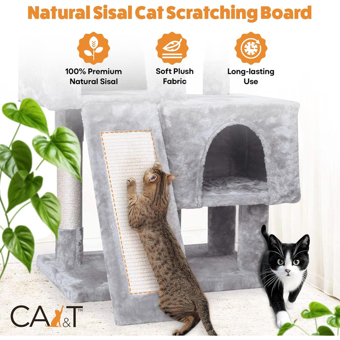 CA&T Ultimate Value котячий будинок і кігтеточка для котів