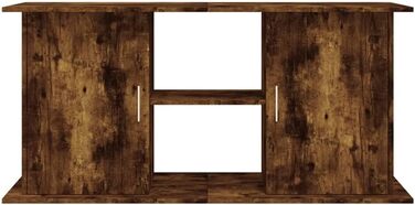 Тумба для акваріума Xichuzi, димчастий дуб, 121x41x58 см, ДСП, акваріумний стіл-шкаф