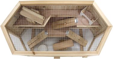 Клітка для хом'яка Gino HTI-Line: простора та зручна клітка для дрібних гризунів