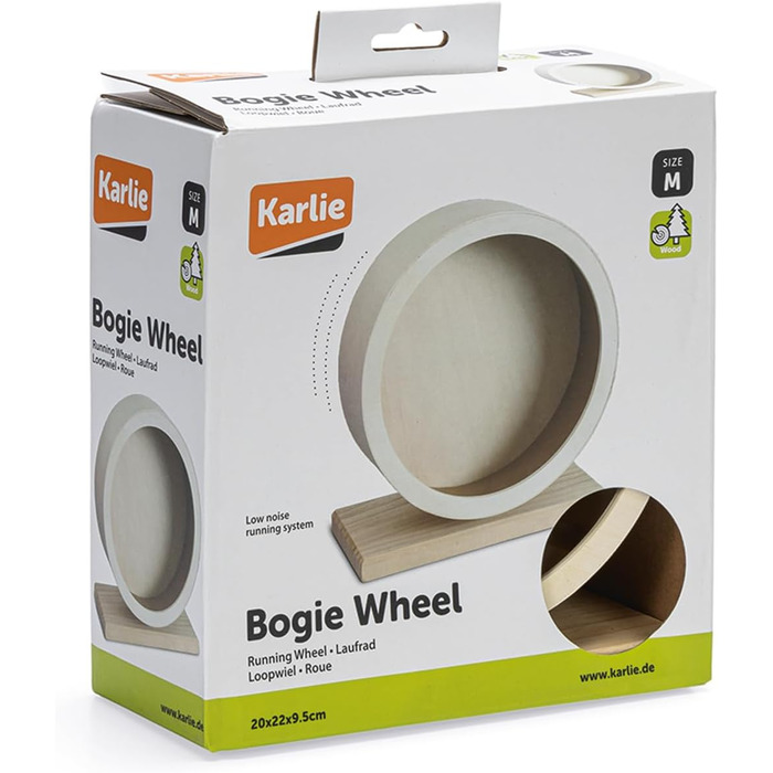 Колесо для гризунів Karlie Wonderland Bogie Wheel, діаметр 30 см, ширина 20 см