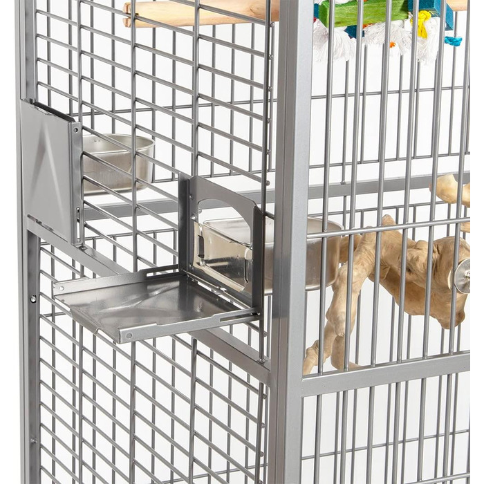 Клітка для папуг Montana Castell Nova Dome Platinum 120x95x196 см