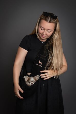 Трансформер для собак Noah & Paw: переноска для маленьких собак до 5 кг з регульованим ремінцем та м'яким хутром, 3 системи безпеки, з веганської шкіри