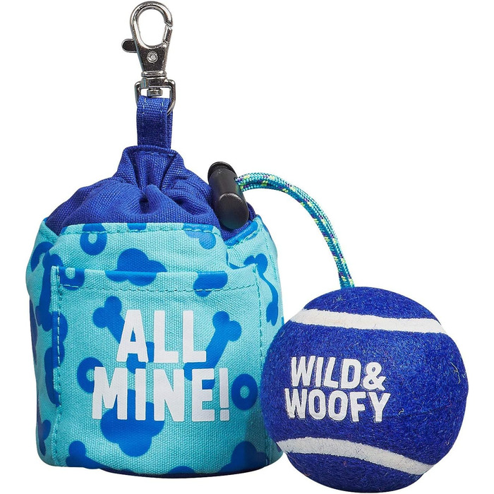 Сумка Wild & Woofy для апортіровки та ласощів з м'ячем