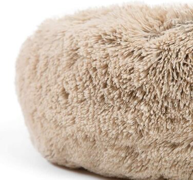 Кругле ліжко для домашніх тварин Maran Deluxe: зручне, м'яке, миється, для котів та собак, 70x70x18 см