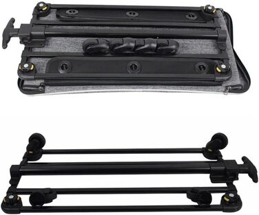 Транспортна переноска для тварин Samnuerly: складана переноска для собак та котів середніх та маленьких порід, з колесами та регульованою ручкою