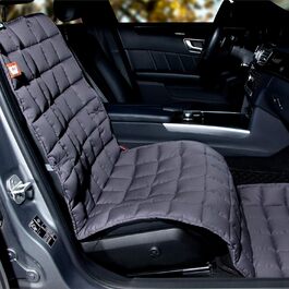 Автокилим на сидіння пасажира Doctor Bark - захисна накидка для авто (сірий)