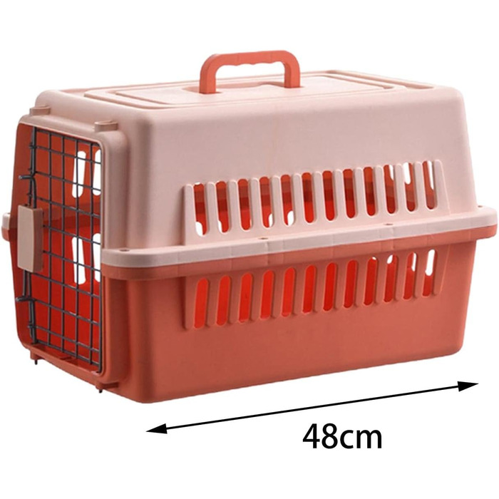 Складана переноска для собак Rockible, переноска для котів та кошенят, оранжевого кольору