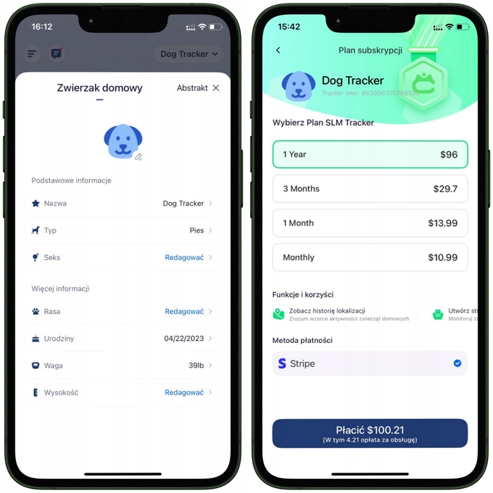 GPS-локалізатор для котів та собак: міні-трекер з нашийником для тварин (Android)