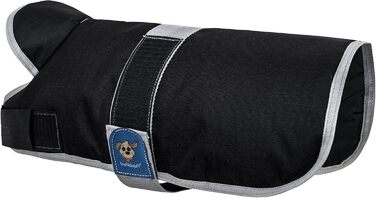 Собачий одяг Knuffelwuff 13873-013, функціональний текстиль з коміром, чорний, 25 см