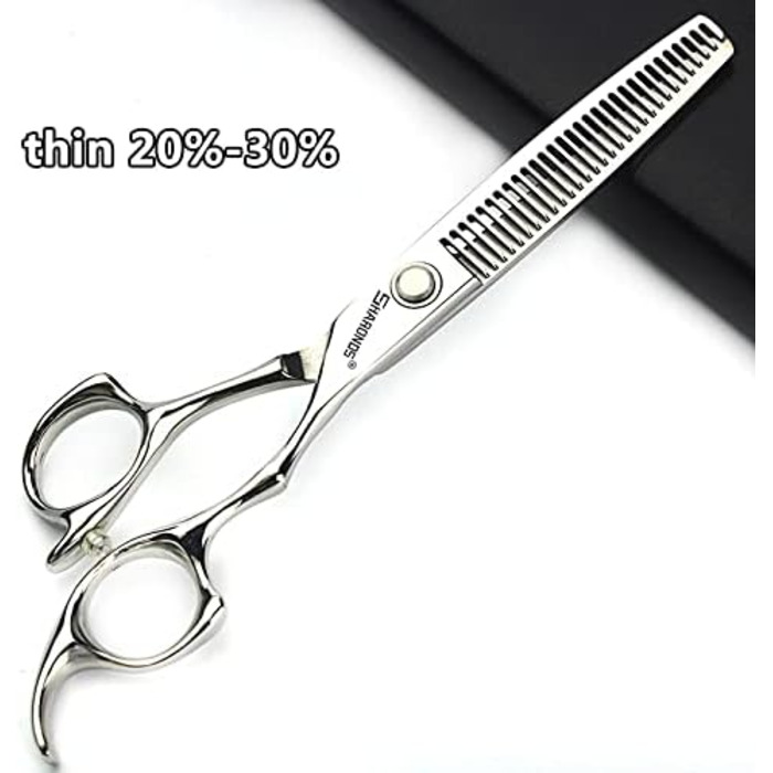 Професійний набір перукарських ножиць 6 дюймів, нержавіюча сталь, багатофункціональний (3 шт.)
