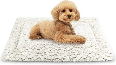 Ортопедичне ліжко для собак великих та середніх порід, 63x48 см, з м'якою поверхнею, антиковзаюча підкладка, мармуровий дизайн, хакі