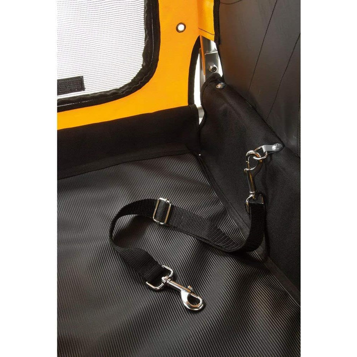 Причіп для собак M-Wave, складаний, з дощемiнком, для велосипеда, до 30 кг, STALWART PET