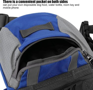 Рюкзак для собак Cyrank: зручний та безпечний для прогулянок та подорожей (L)