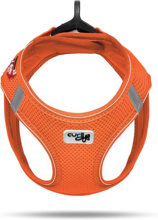 Шлейка для собак з кільцем D-Ring, чорна (curli D-Ring Buckle, 3XS, Mandarin)