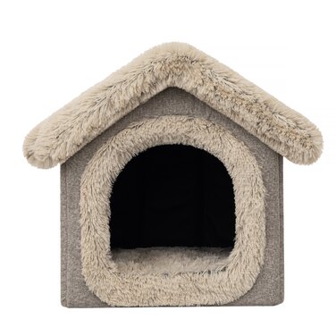 М'який будинок для собак з подушкою, середній розмір R3 (46x52 см)