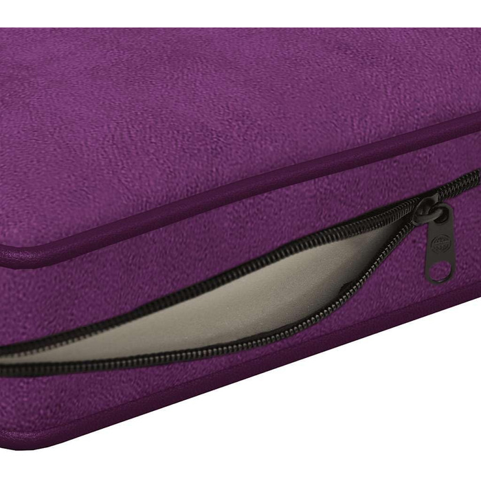 Софа для собак VidaXL Бордовий колір 72x45x30 см, плюшеве ліжко для собак та котів, диван для тварин