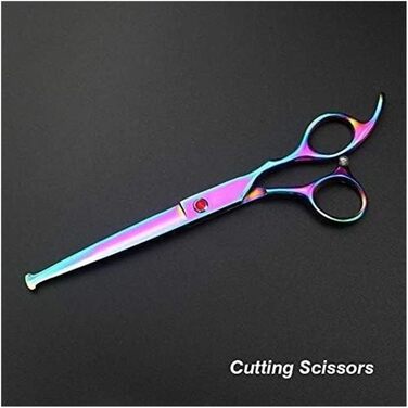 Професійні ножиці для собак, вигнуті - набір для грумінгу, ножиці для стрижки шерсті тварин