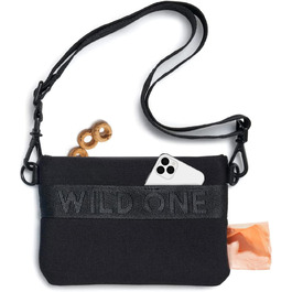 Wild One Лекарлі-мішечок – в'язаний з переробленого матеріалу, чорний