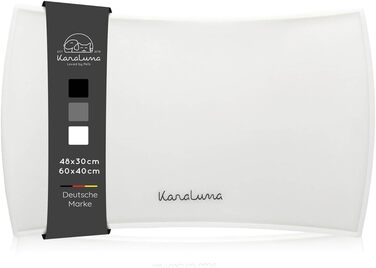Підставка під посуд KaraLuna Premium Silikon, 60x40 см, прозора, вигнута