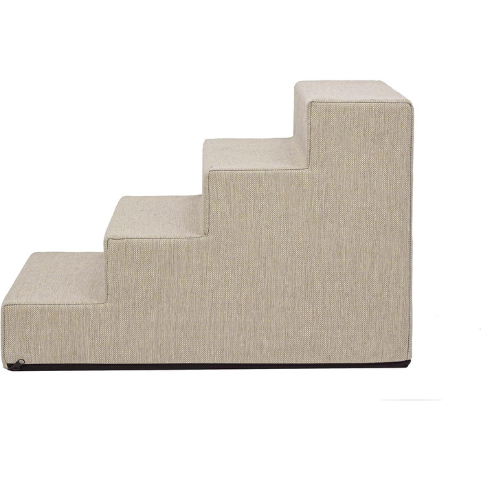 Східці для тварин Huastiertreppe: допомога у підйомі для собак та котів, 4 сходинки, розмір L 40x60x40 см, колір бежевий