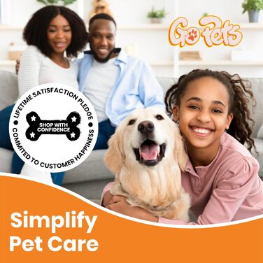 Двостороння щітка GoPets для догляду за шерстю собак і котів, для короткої, середньої та довгої шерсті
