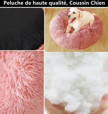 Ортопедичне ліжко для собак, велике, кругле, Anti-Stress, 100 см