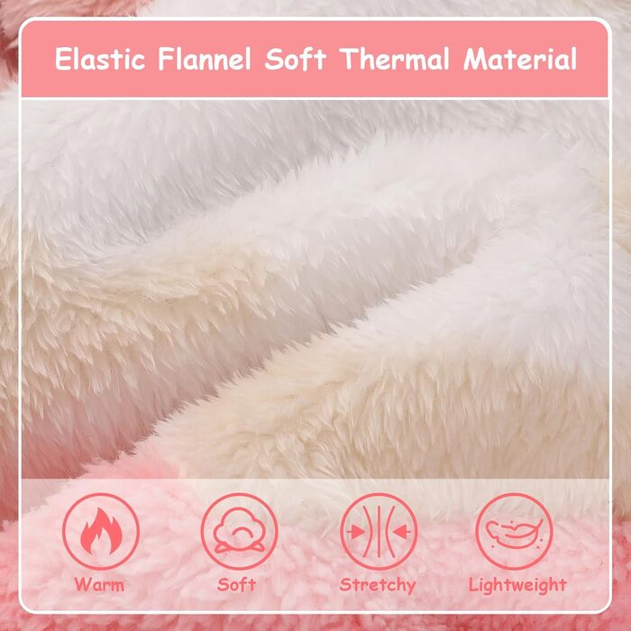 Флісовий теплий пуловер з капюшоном для собак, одяг для маленьких собак, теплий зимовий пуловер для цуценят, чихуахуа, йоркширський тер'єр, одяг для домашніх тварин, камуфляж рожевий (Medium)