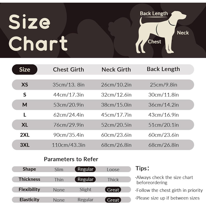 Теплий зимовий теплий костюм для собак середнього розміру, теплий костюм для собак на осінь/зиму (колір: коричневий, розмір: M)