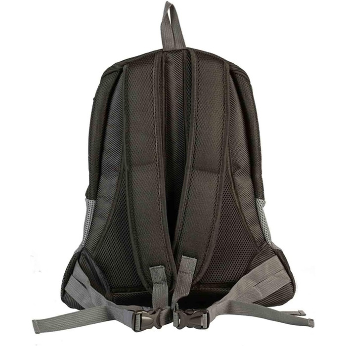 Сумка-переноска для собак та котів, чорна, L, для маленьких/середніх тварин, регульована передня частина, дихаюча, підходить для перельотів