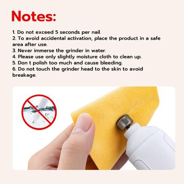 Електричний точило для собачих кігтів Mcbazel – бездротовий тример для собак великих, середніх та малих порід