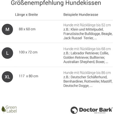 М'яке ліжко для собак середніх порід GreenLabel - зручне та миюче, 88x60 см, кобальтово-синій колір