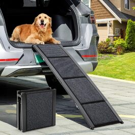 Рампа для собак Fellie, 160 см, складана, для великих, середніх та малих собак, до 100 кг