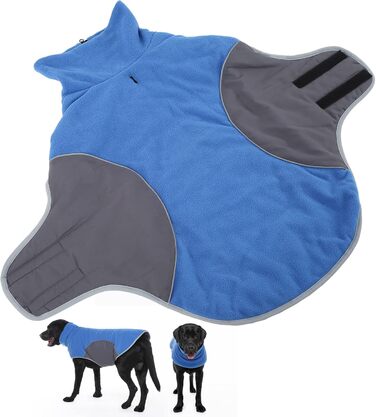 Зимовий теплий пуховик для собак, вітронепроникний, з капюшоном та на блискавці, для маленьких, середніх та великих порід