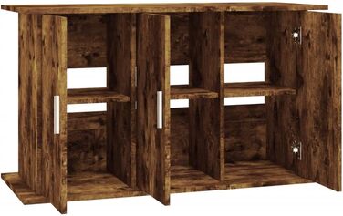 Тумба для акваріума Somanki з ДСП, 101x41x58 см, копчена дубова
