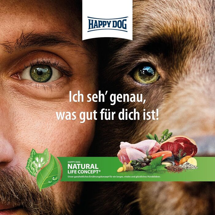 Сухий корм для дорослих собак Happy Dog NaturCroq Grainfree (беззерновий), 15 кг